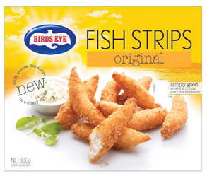 Birds Eye's new 'Fish Strips'